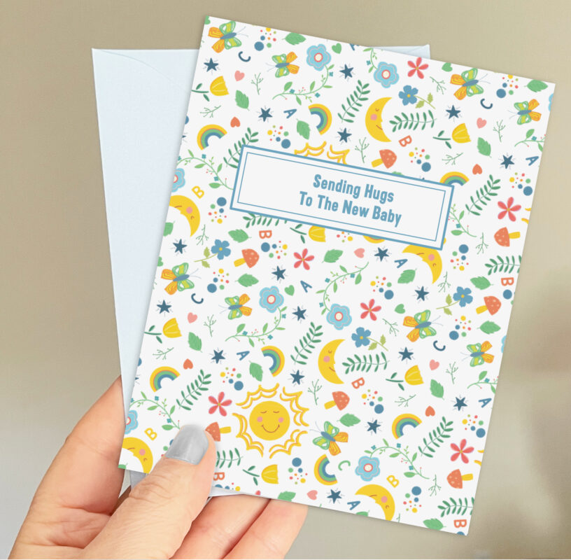 Sunshine New Baby Greeting Card | Gender Neutral